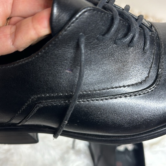 Constep Black Leather Dress shoes Sz 44 - Picture 8 of 11